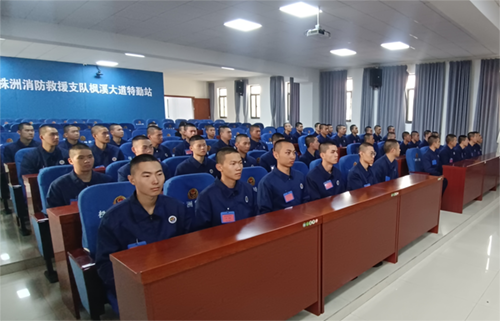 信息工程系教師看望消防專業(yè)實(shí)習(xí)學(xué)生